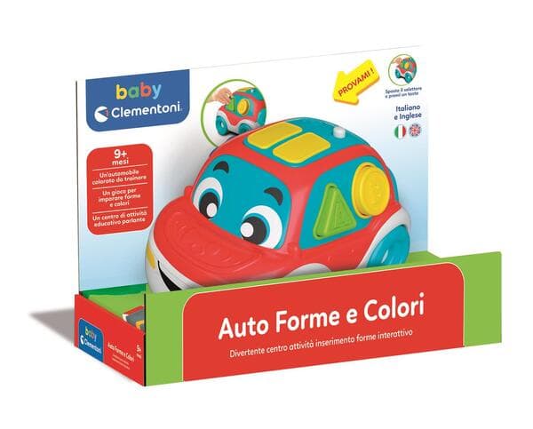 Clementoni Interactive Shape Sorter Car (SE+FI) – CLEMENTONI
