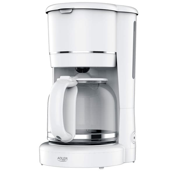Adler AD 4383w -kahvinkeitin, 1,5 l, valkoinen