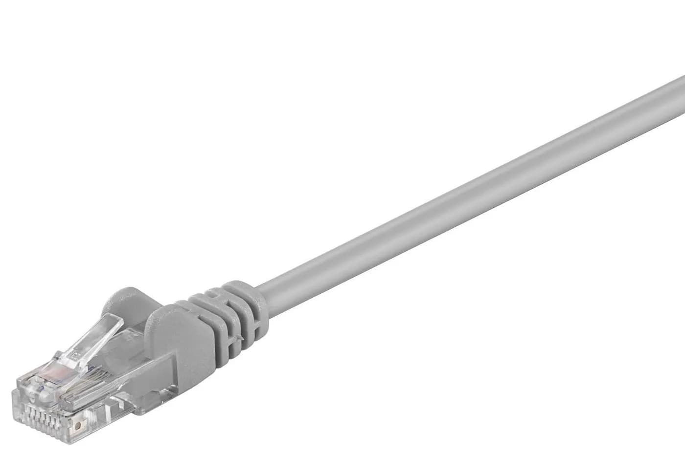 MicroConnect Cat5e UTP RJ45 0.25m -verkkokaapeli, harmaa