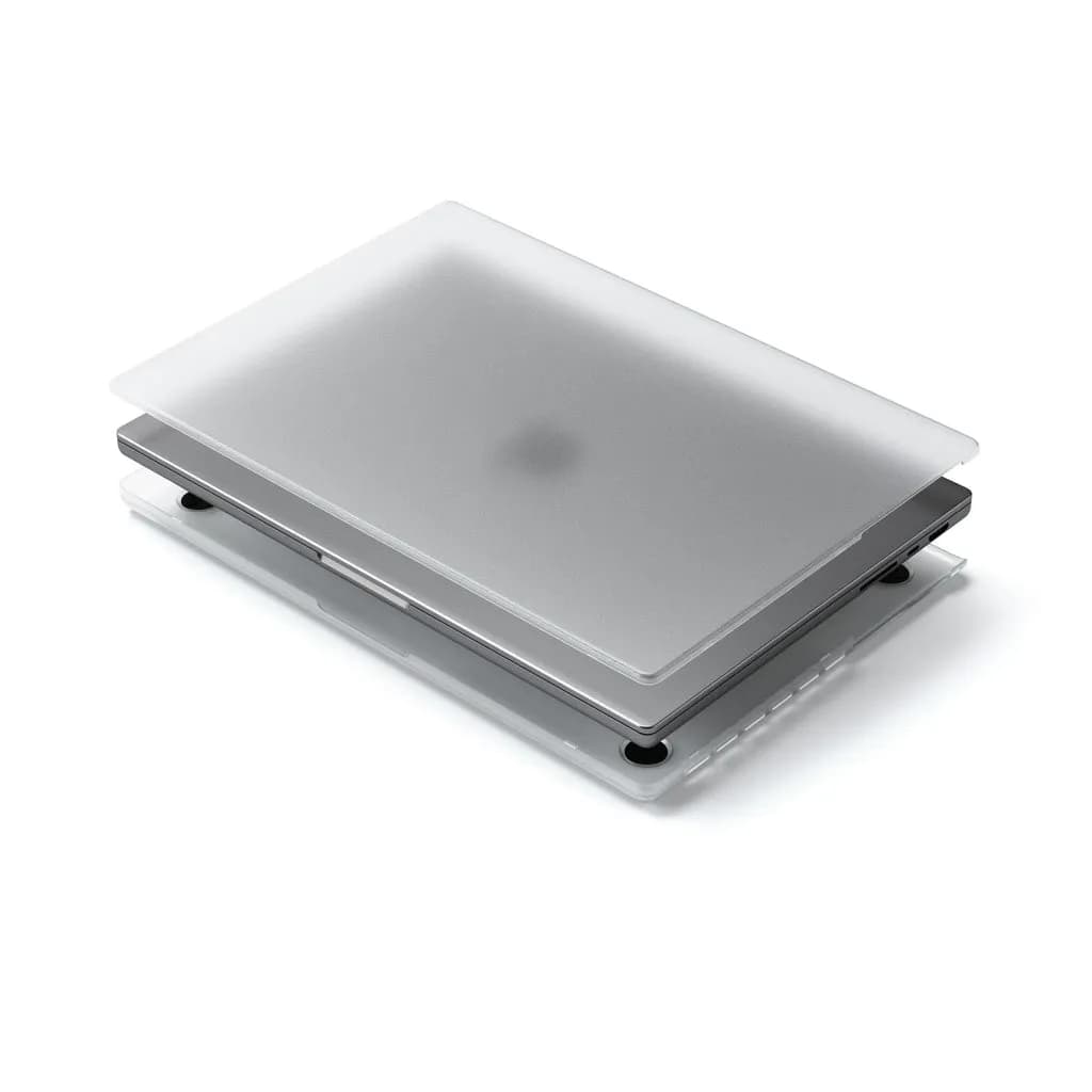 Satechi Eco Hardshell -kotelo MacBook Pro 14" - tyylikäs ja kestävä suojaus MacBook Pro - kirkas – Satechi