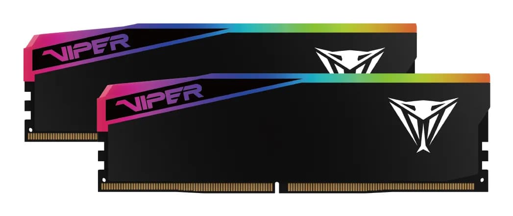 Patriot Viper Elite 5 Ultra RGB 32 Gt (2 x 16 Gt) DDR5 6000 MHz, CL28 -muisti (XMP/EXPO) – PATRIOT