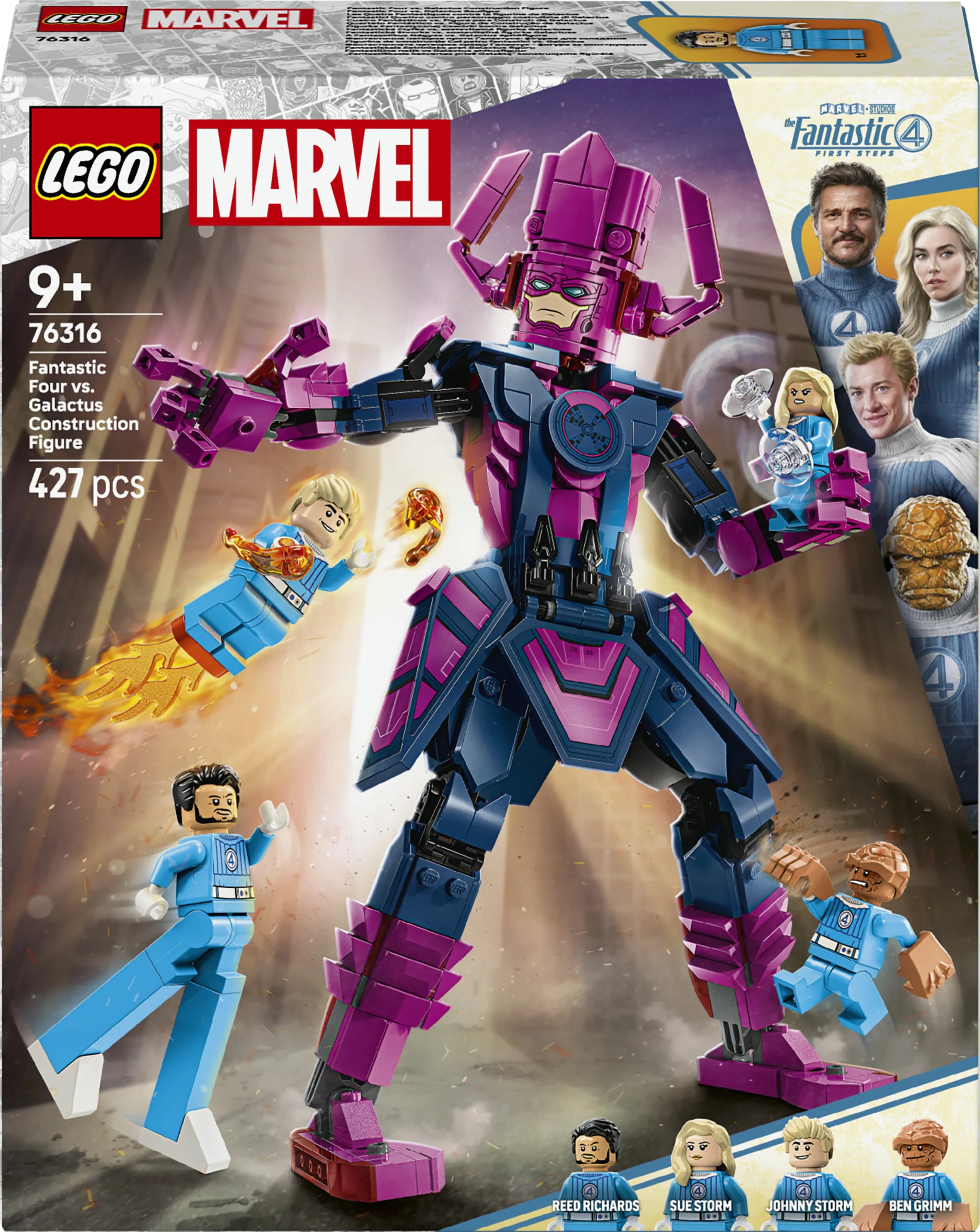 LEGO Marvel Ihmeneloset vastaan Galactus-rakennushahmo 76316 – LEGO