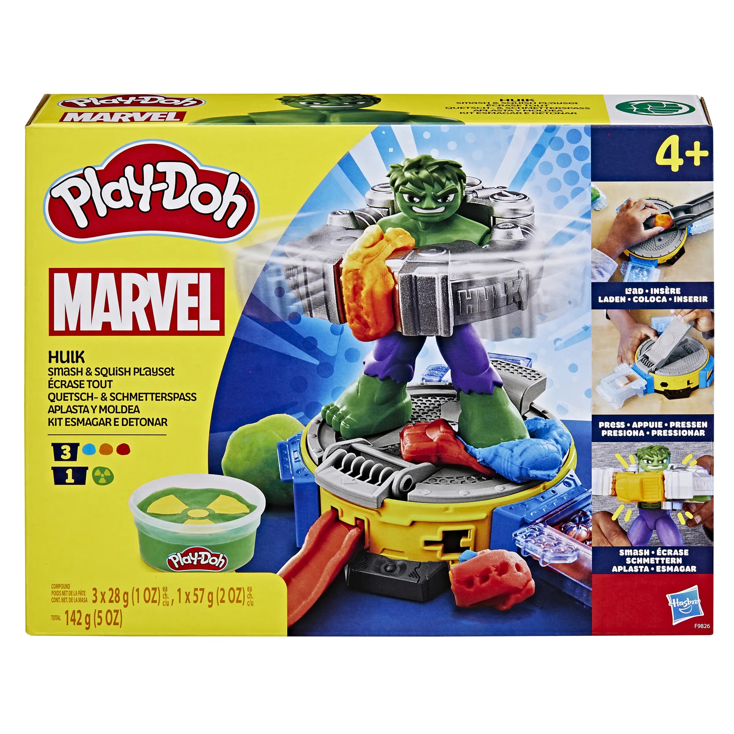 Play-Doh Marvel Hulk & Squish Playset