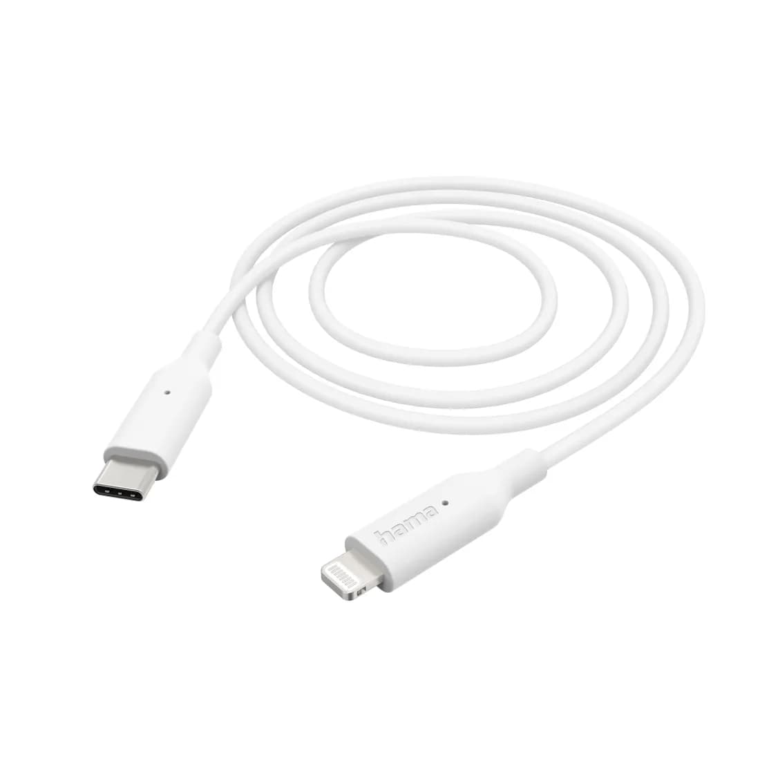 Hama HA-00201598 Lightning – USB-C -kaapeli, 1 m, valkoinen