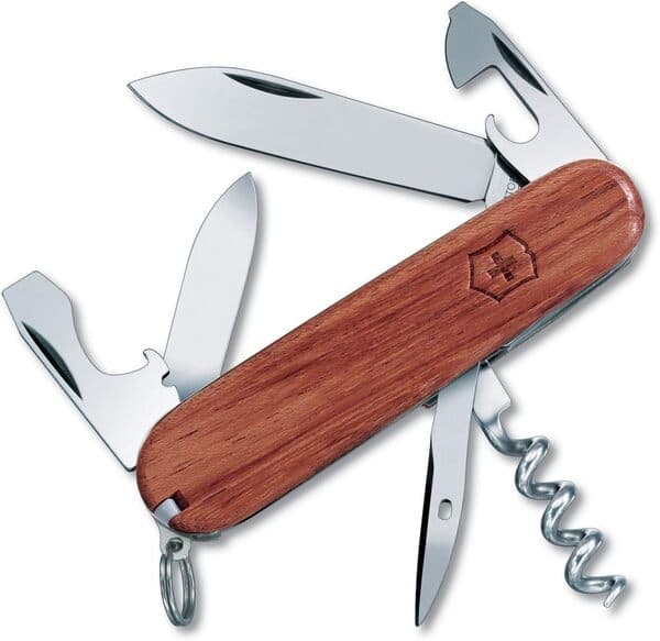 Victorinox Spartan Wood -multityökalu, pähkinäpuu – Victorinox