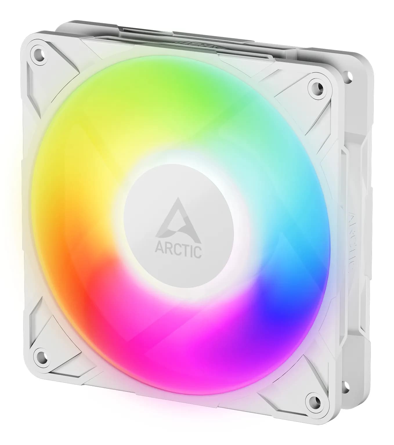 Arctic P12 Pro PWM, nestelaakeri, ARGB -tuuletin, 120 mm, valkoinen