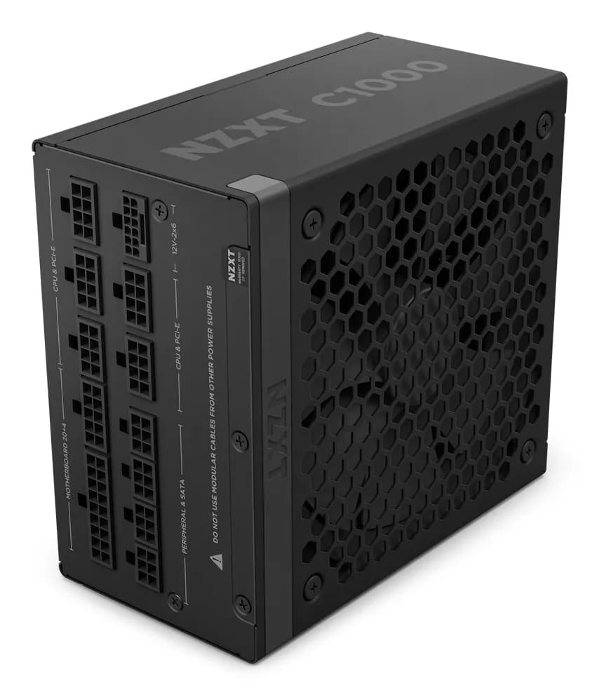NZXT C-Series C1000 ATX 3.1 1000W -virtalähde, 80 Plus Gold – NZXT
