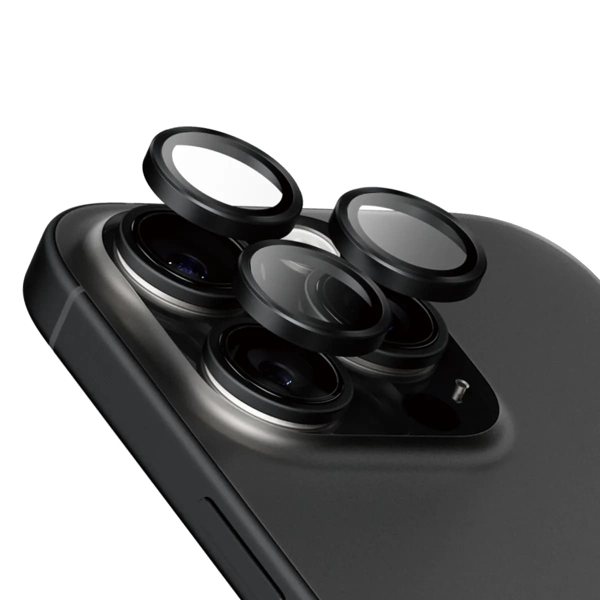 PanzerGlass Hoops Ceramic iPhone 16 Pro / 16 Pro Max -kameran linssinsuoja