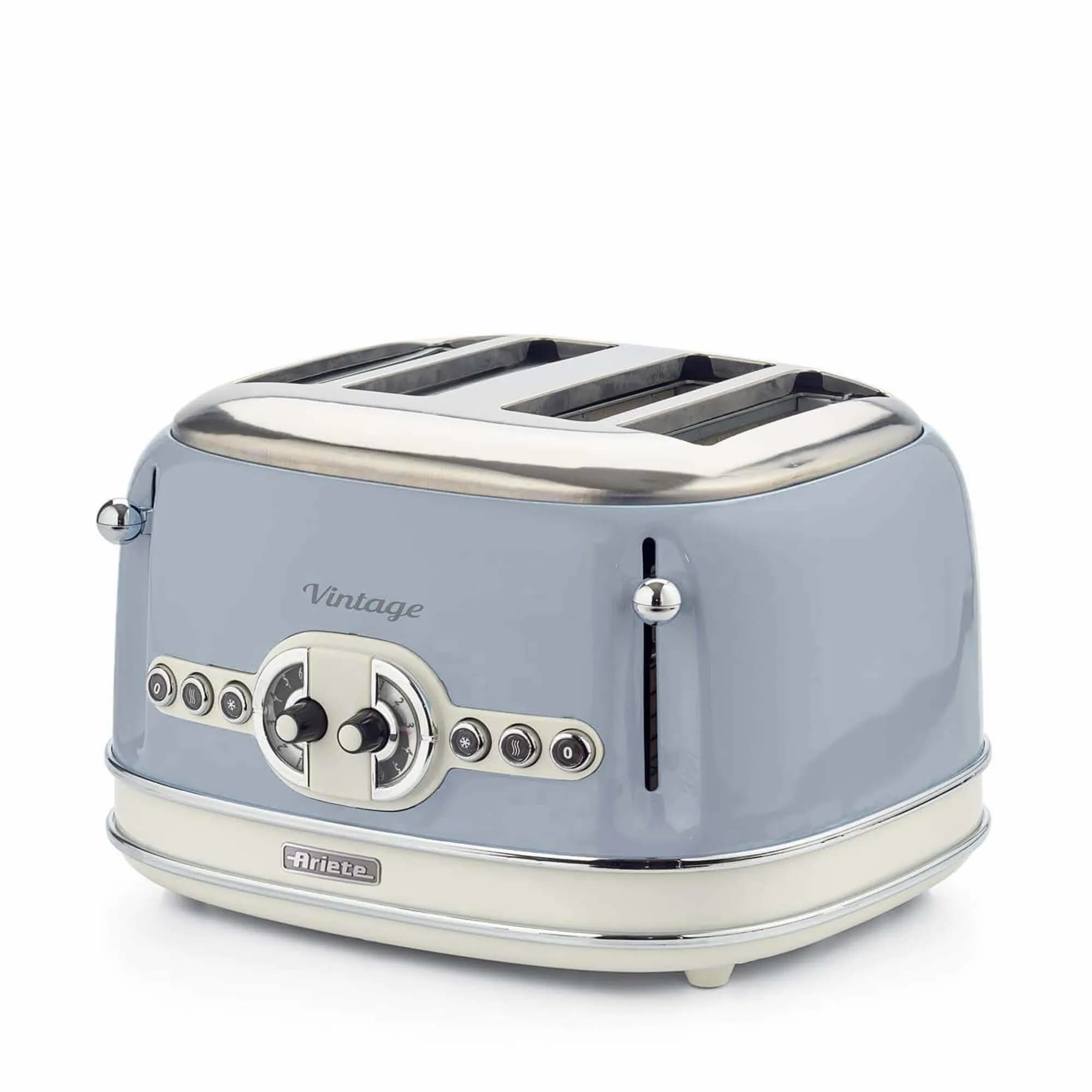 Ariete Vintage 156 -leivänpaahdin, 4 viipaleita, vaaleansininen – Ariete