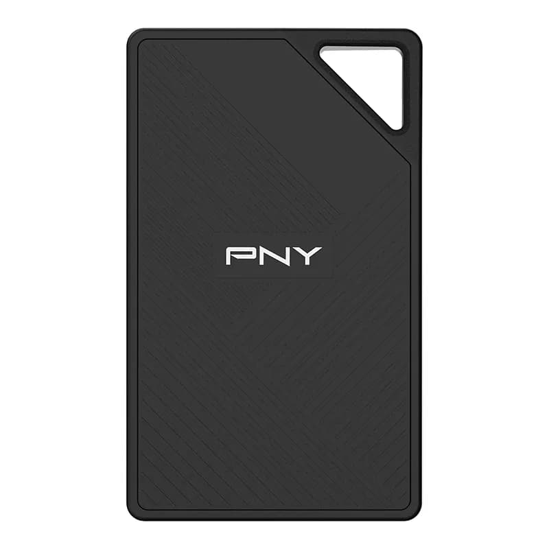 PNY RP60 2 Tt USB 3.2 Gen 2x2 (USB-C) -ulkoinen SSD, kannettava, iskunkestävä, roiskesuojattu, musta – PNY