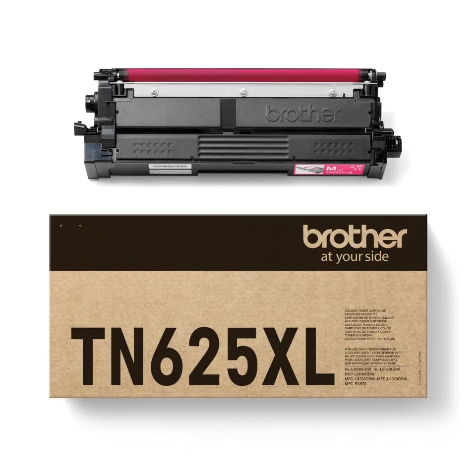 Brother TN-625XLM -laservärikasetti, magenta – Brother