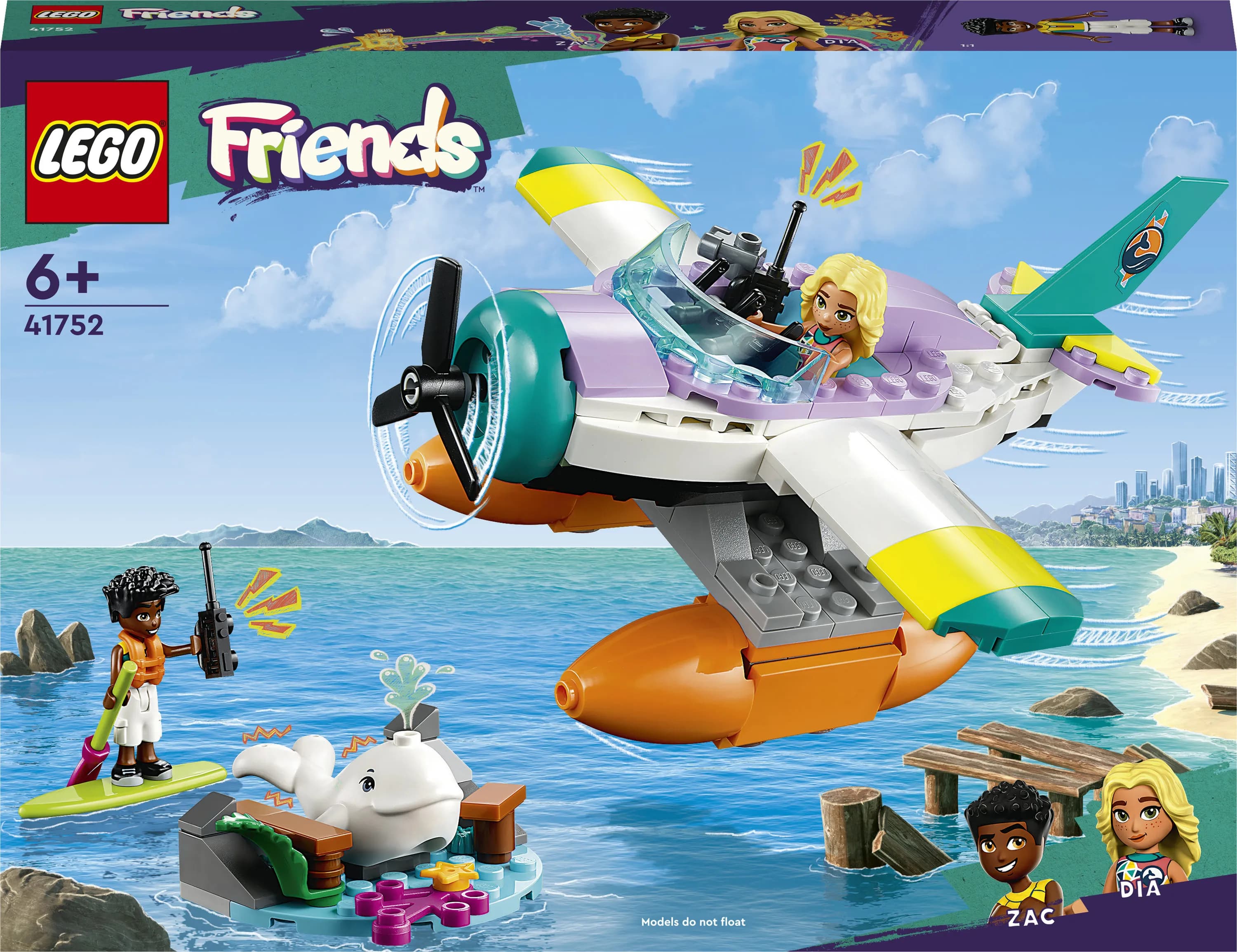 Lego Friends Meripelastuslentokone 41752 – LEGO