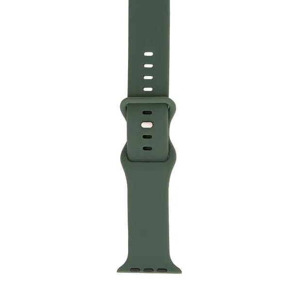 GEAR Watchband Silicone OLIVE GREEN Apple Watch 42/44/45