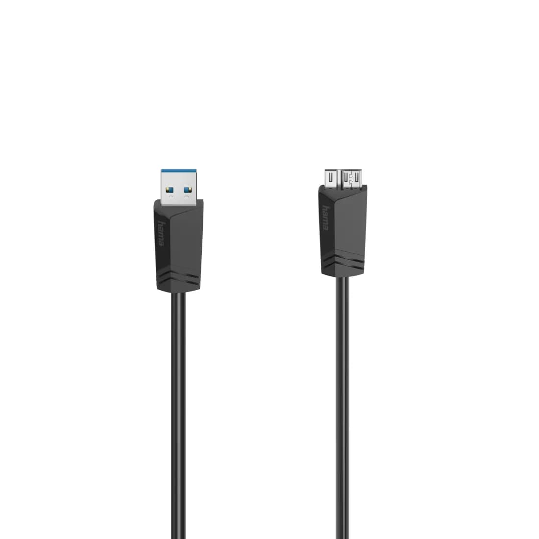Hama USB 3.0 USB-A – Micro USB B -kaapeli, 1,5 m, musta