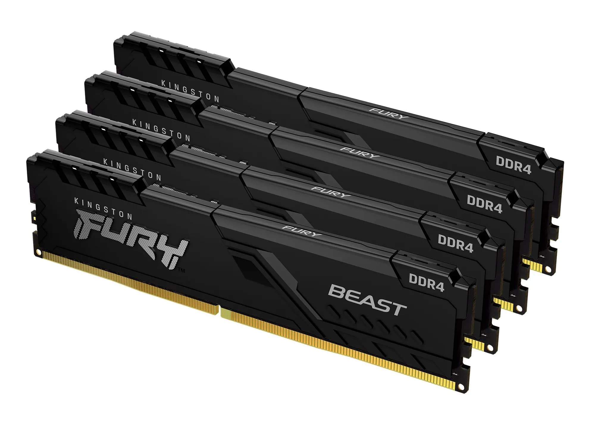 Kingston FURY Beast 128 Gt (4 x 32 Gt) DDR4 3600 MHz, CL18 -muisti (XMP)
