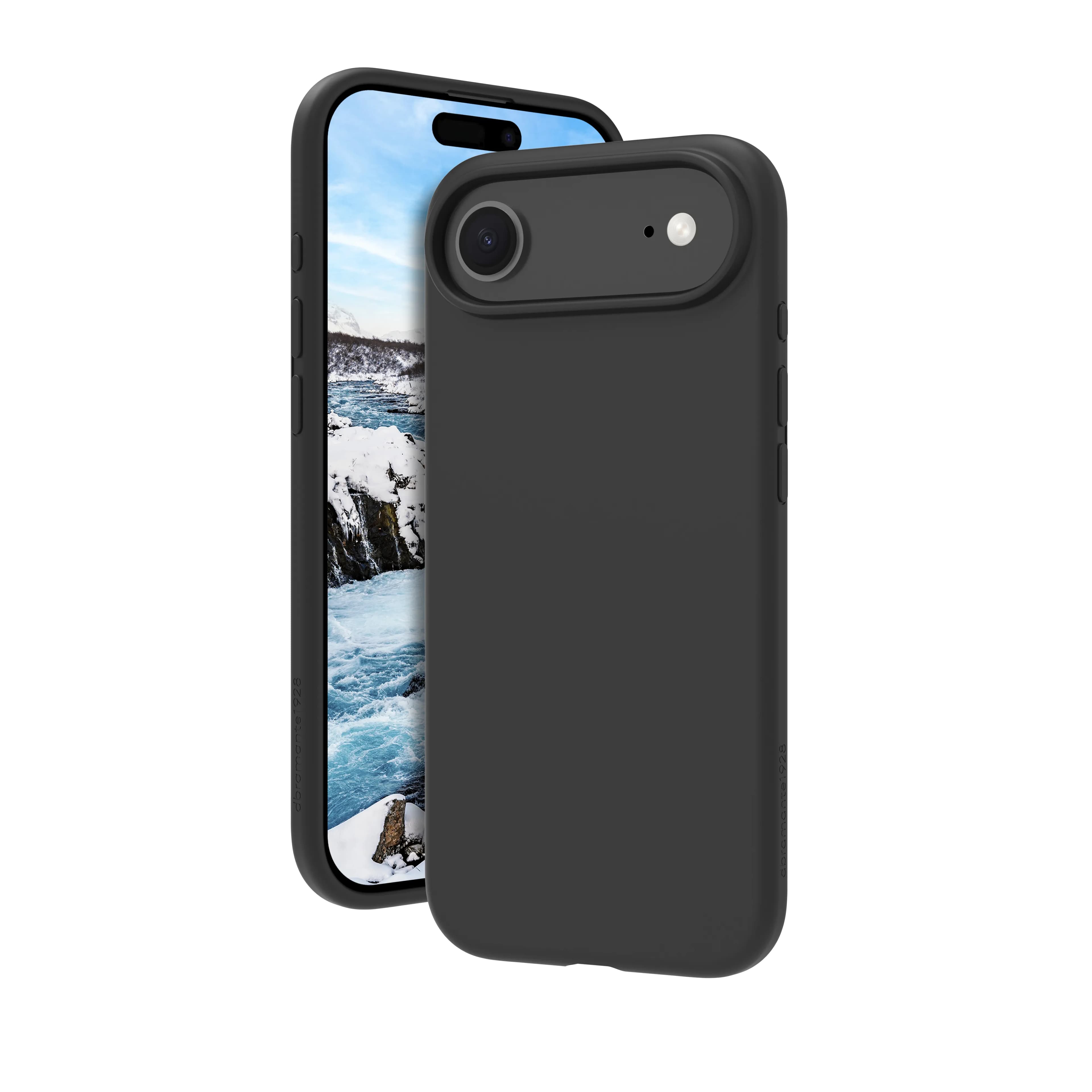 dbramante1928 Monaco MagSafe, iPhone Air -suojakuori, Night Black – DBRAMANTE