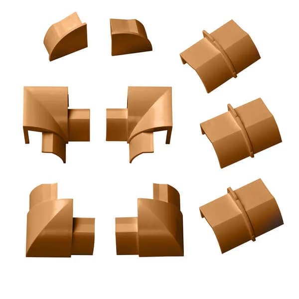 D-LINE Adapterisetti 22x22mm tammen värinen – D-LINE