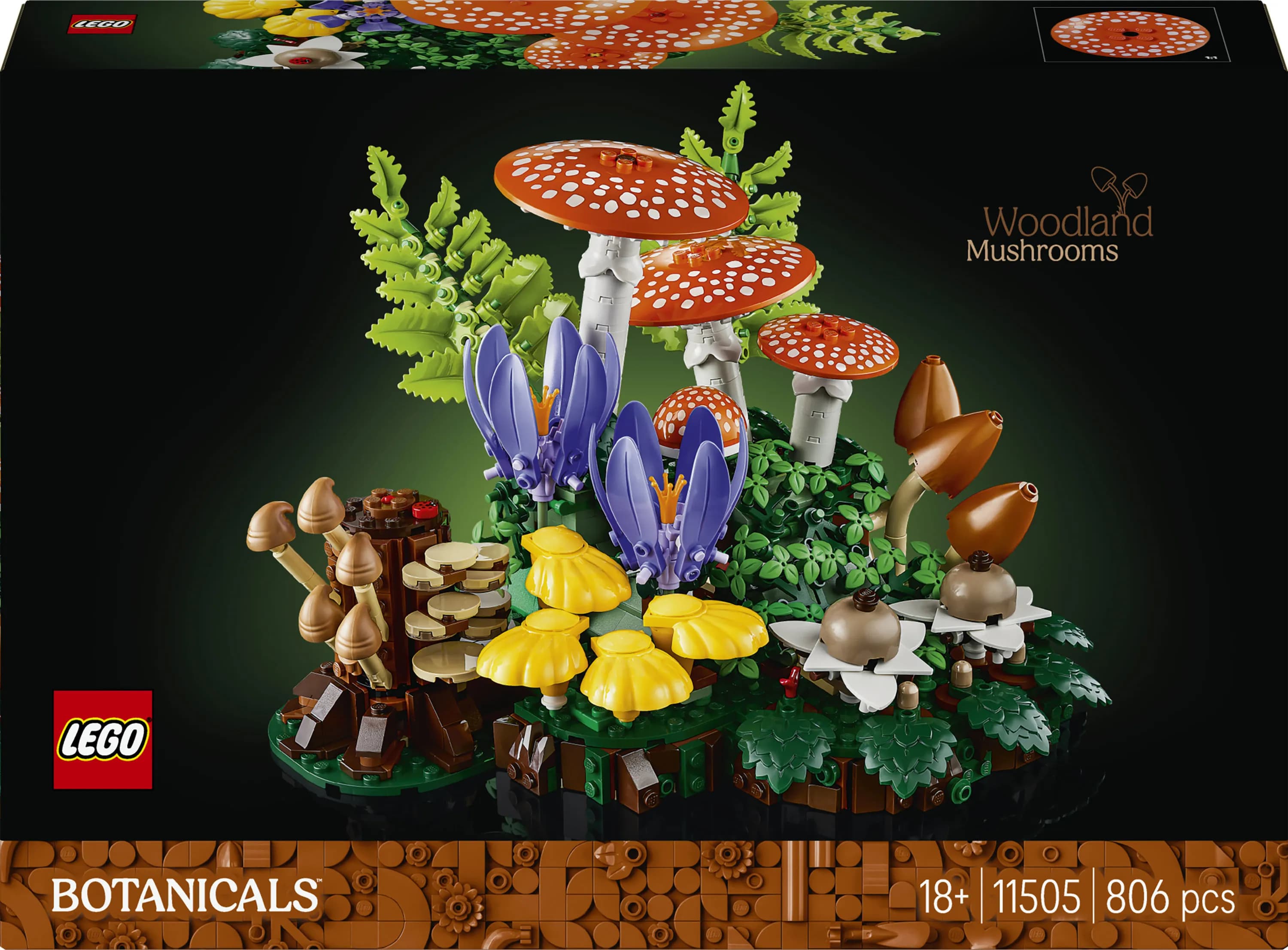 LEGO Botanicals Metsän sienet 11505
