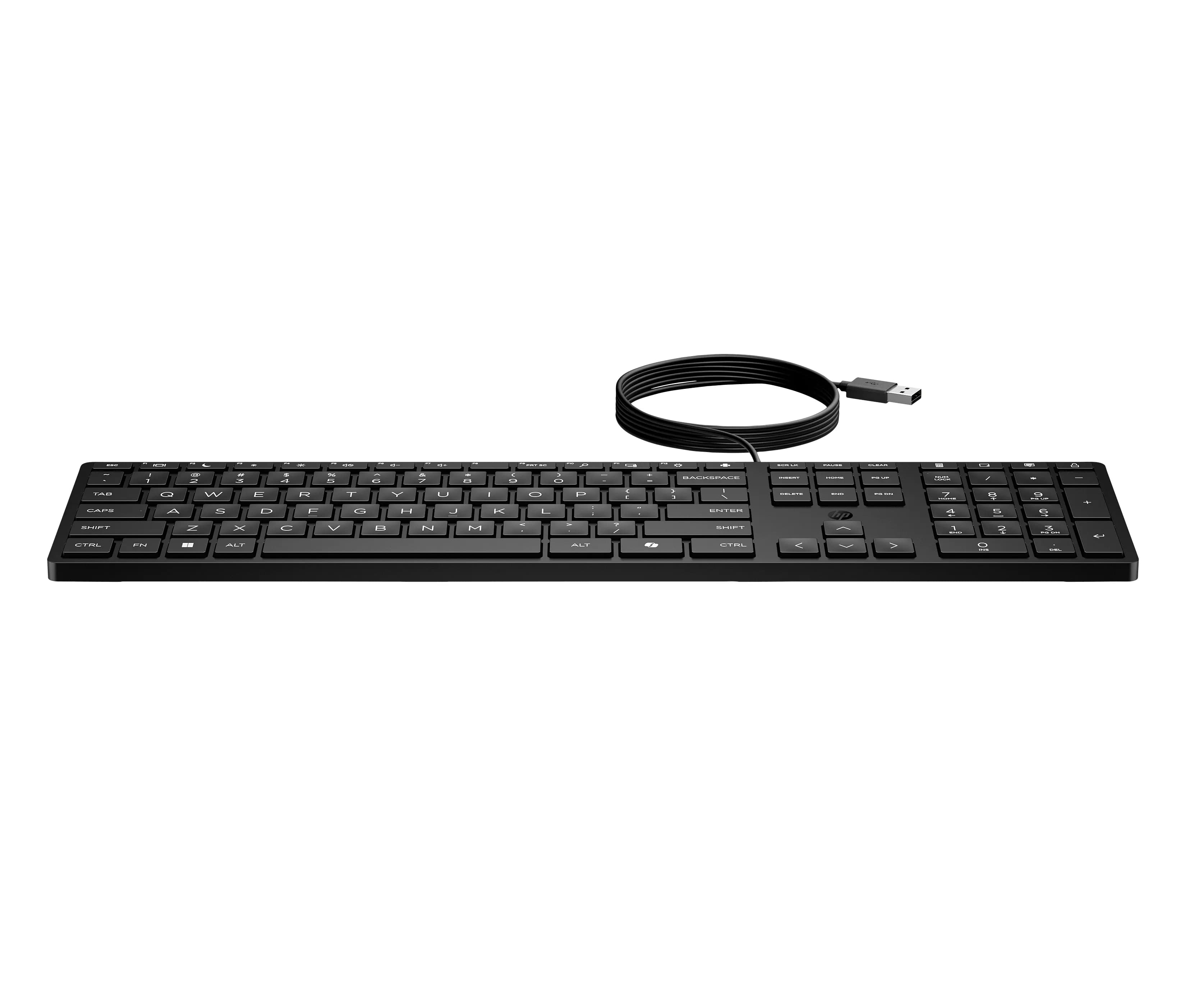 HP Wired Desktop 320K -näppäimistö, musta – HEWLETT-PACKARD