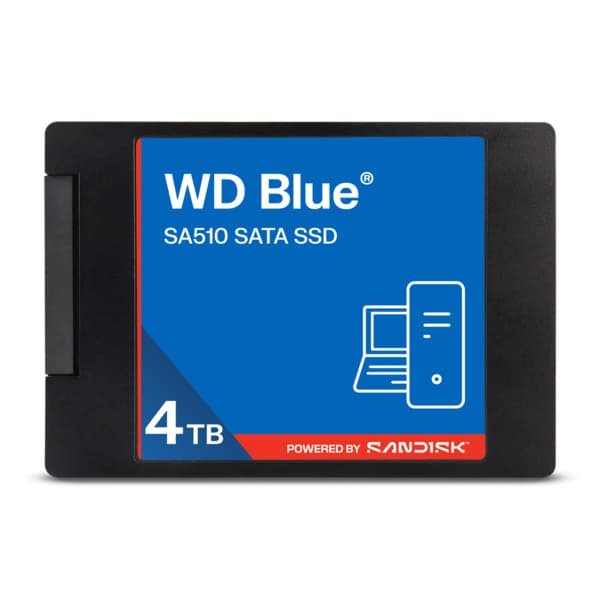 WD Blue SA510 4TB SATA 2,5 tuuman SSD