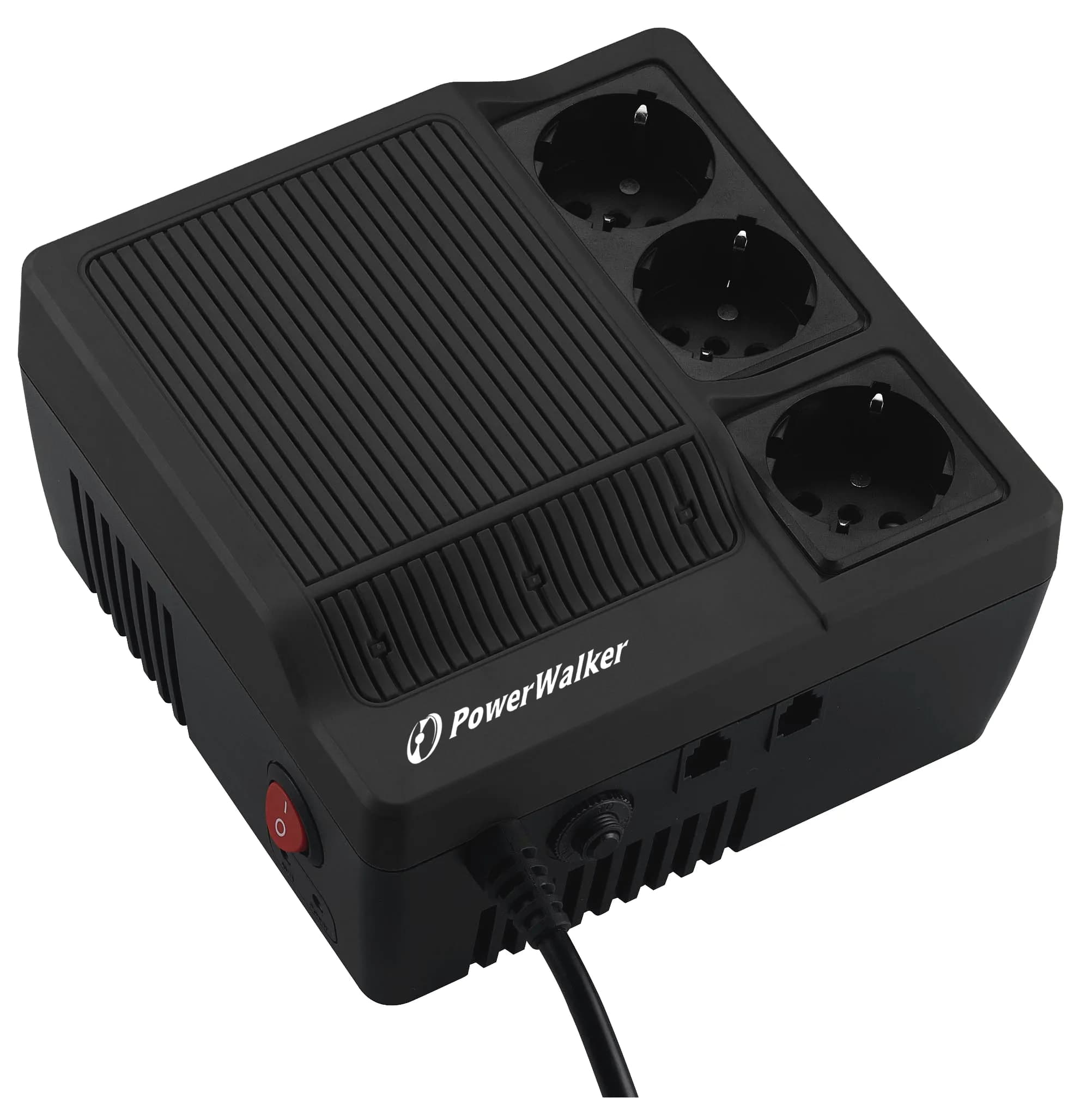 PowerWalker AVR 1200 jännitesäädin, Musta – Powerwalker