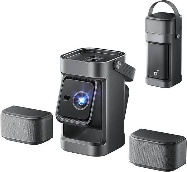 Anker Nebula P1i Google TV DLP Full HD 380 ANSI lm -kannettava LED-projektori – Anker