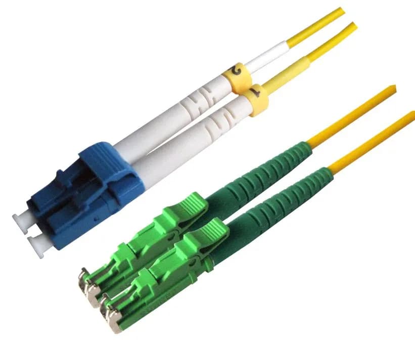 MicroConnect OS2 LSZH LC-E-2000 (APC) 3m -valokuitukaapeli, keltainen – Microconnect
