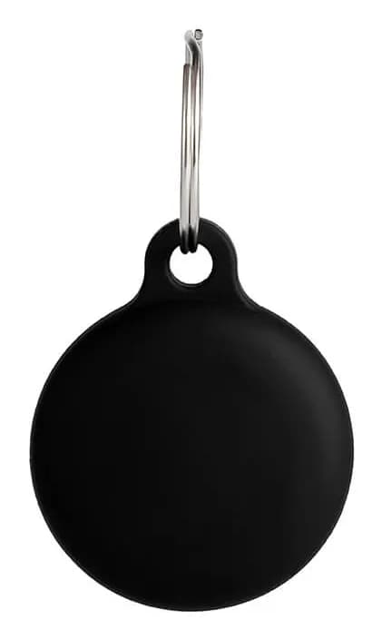 Onsala Silicone Holder, AirTag -avaimenperä, Musta