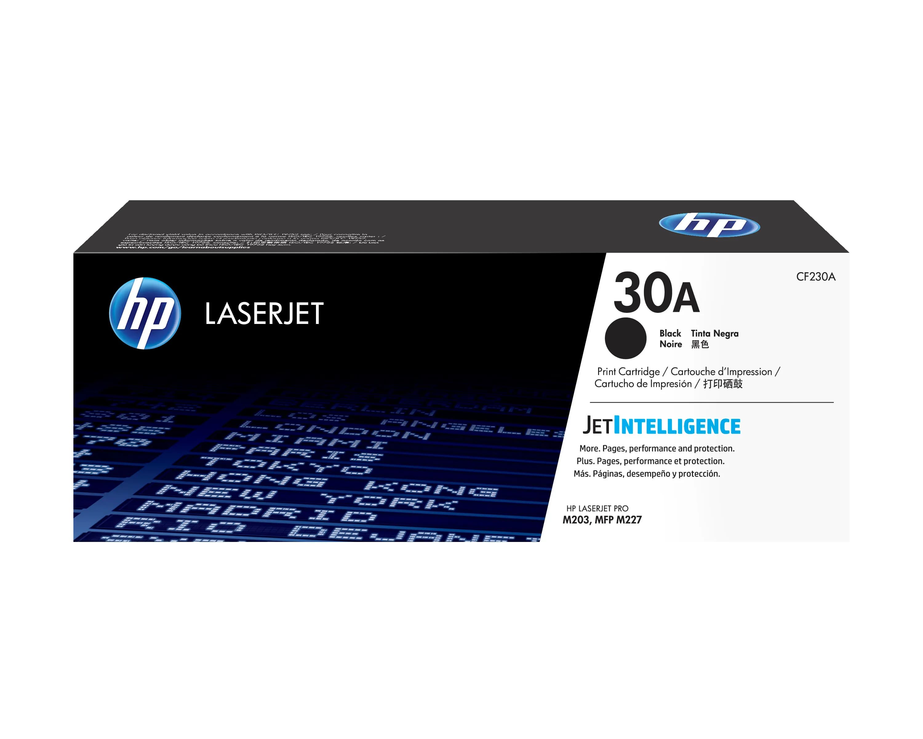 HP 30A -laservärikasetti, musta – HEWLETT-PACKARD