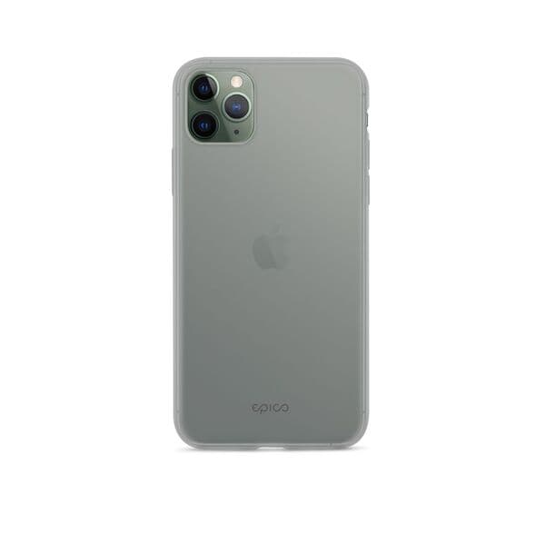 Epico Silicone Case iPhone 12 / 12 Pro (6,1") - black transparent – EPICO