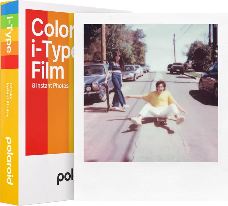 POLAROID Color Film for i-Type White Frame