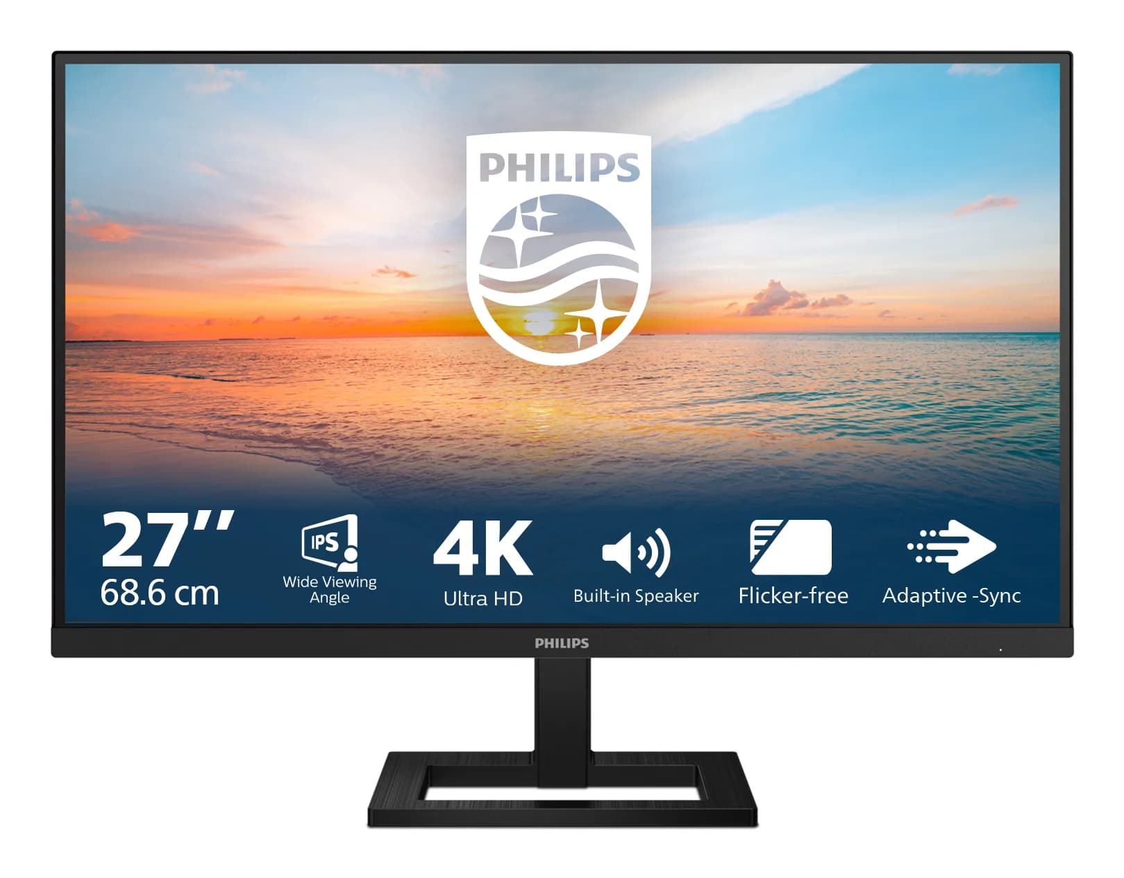 Philips 27E1N1800AE 27" 4K UHD, IPS, HDR -näyttö – Philips