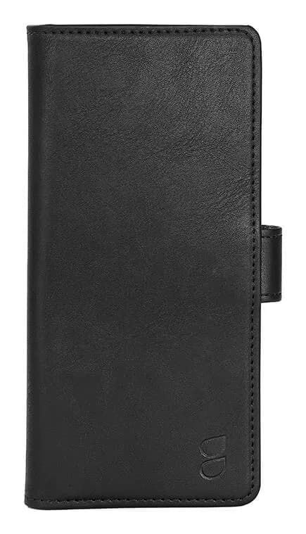 GEAR Wallet, Redmi Note 12 (5G) -lompakkokotelo, Musta – Gear