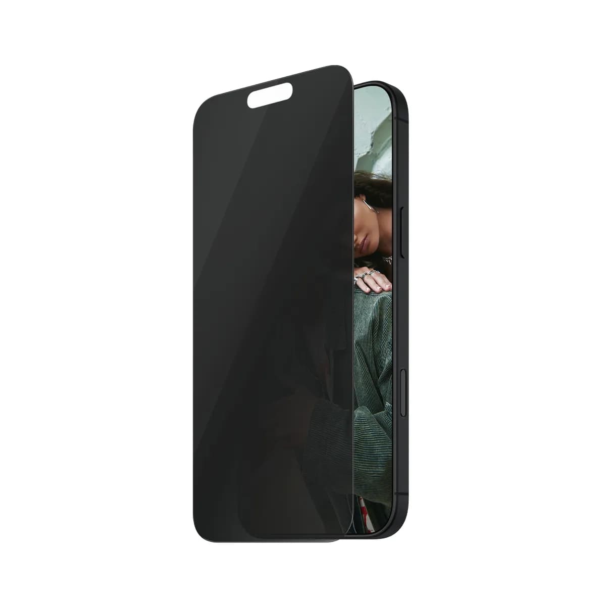 PanzerGlass SAFE Ultra-Wide Fit, Privacy, iPhone 16 Pro -panssarilasi – Panzerglass