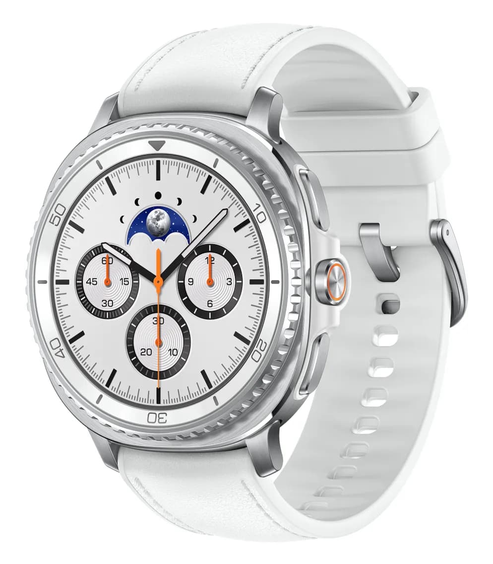 Samsung Galaxy Watch8 Classic LTE 46mm -älykello, valkoinen