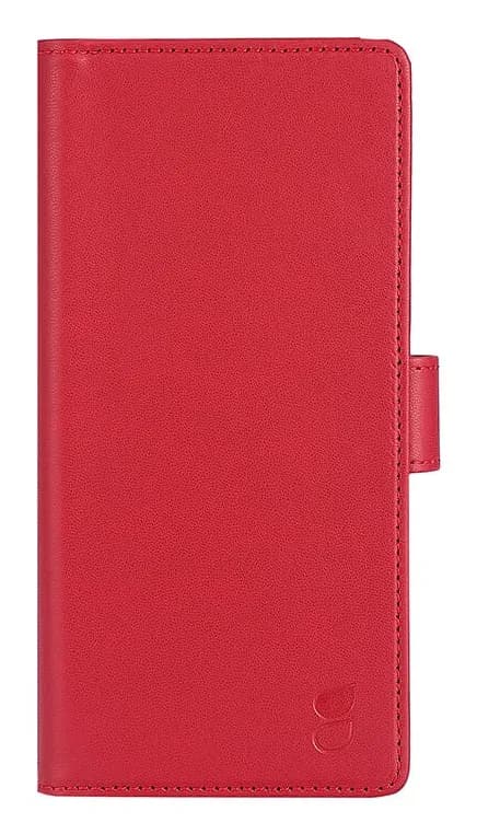 GEAR Wallet, Galaxy A03S -lompakkokotelo, Punainen – Gear