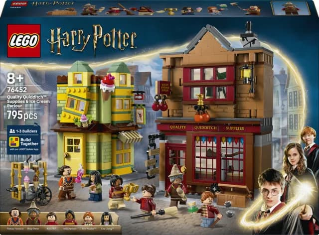 LEGO Harry Potter Hienoja huispausvarusteita ja jäätelöbaari 76452 – LEGO