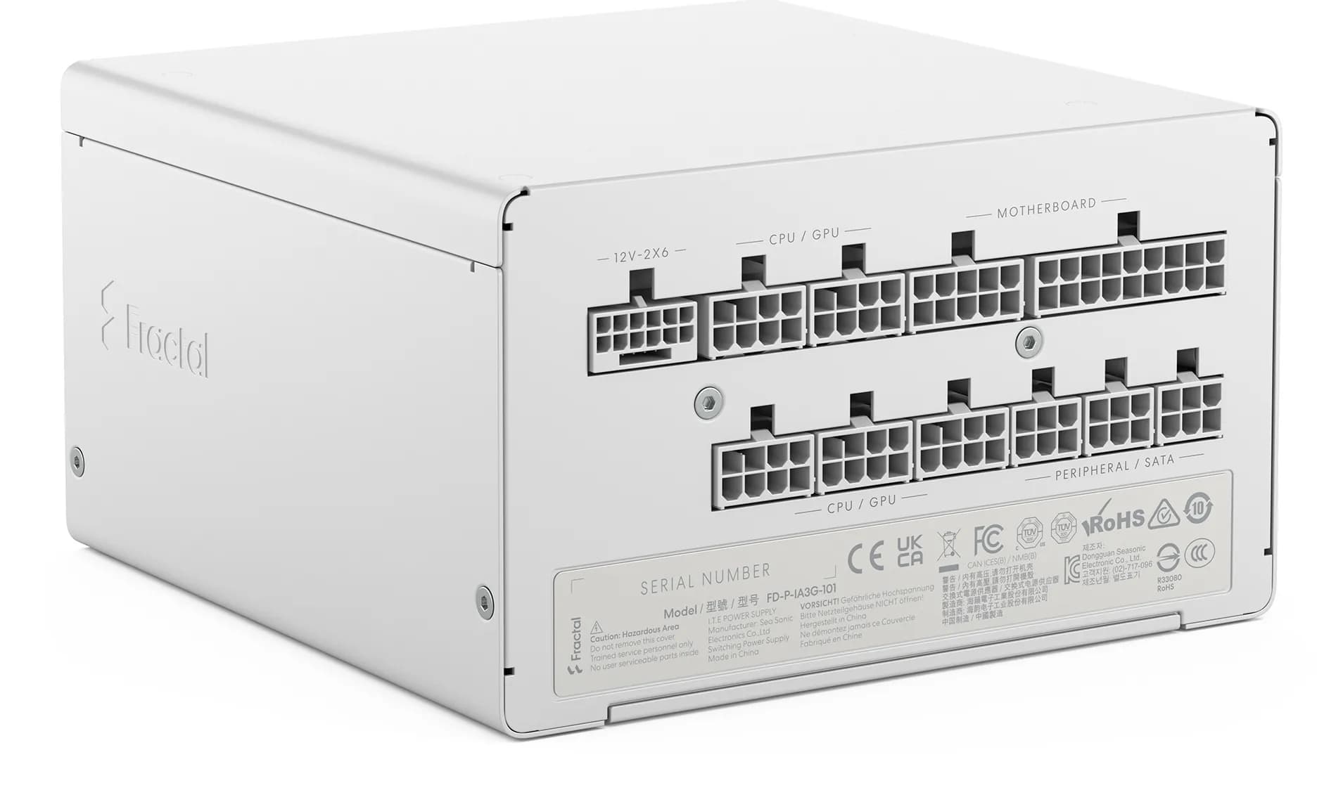 Fractal Design Ion 3 Gold 1000W -virtalähde, 80 Plus Gold