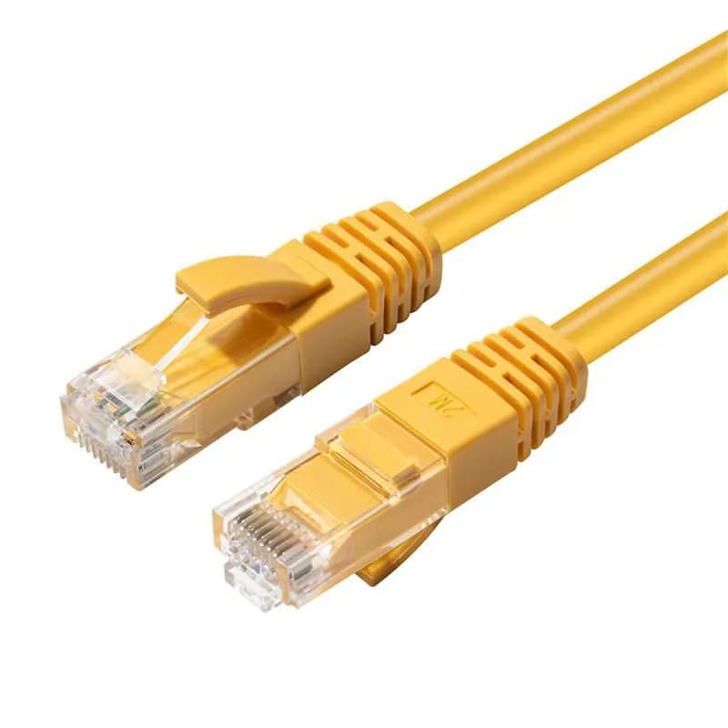MicroConnect Cat6 U/UTP RJ45 1.5m -verkkokaapeli, keltainen