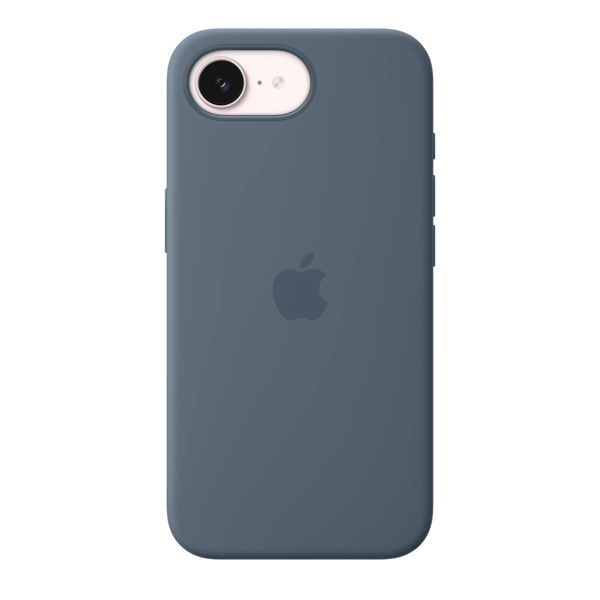 Apple iPhone 17e -silikonikuori MagSafella, Anchor Blue – Apple