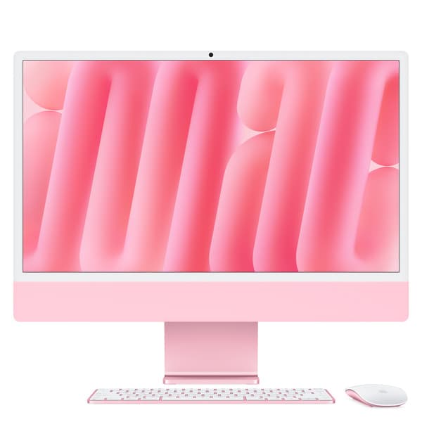 Apple iMac 24" (M4 10C / 10C), 24 Gt, 512 Gt, MacOS - All-in-one, Pinkki – Apple