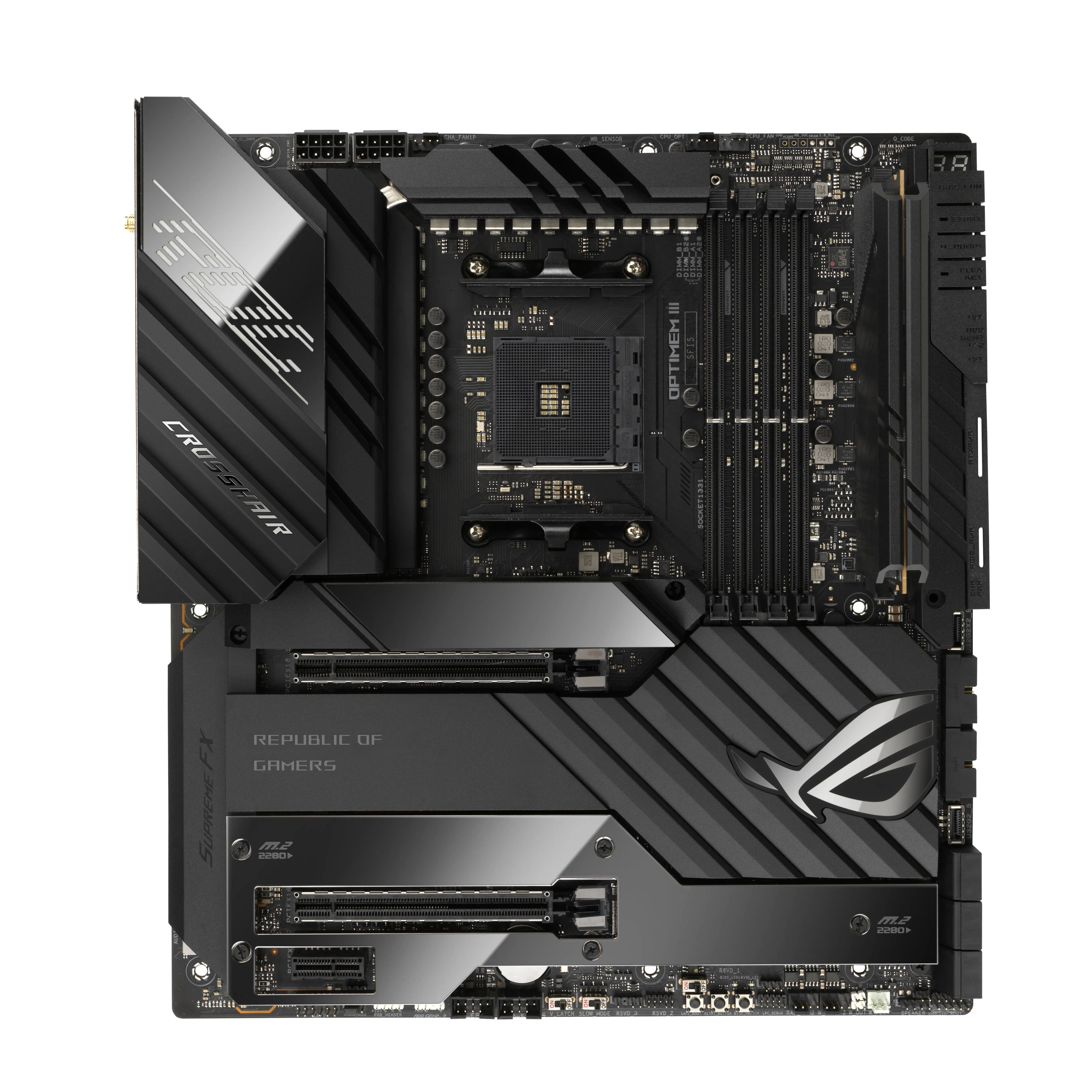 Asus ROG Crosshair VIII Extreme X570 WiFi 6E AM4 E-ATX -emolevy