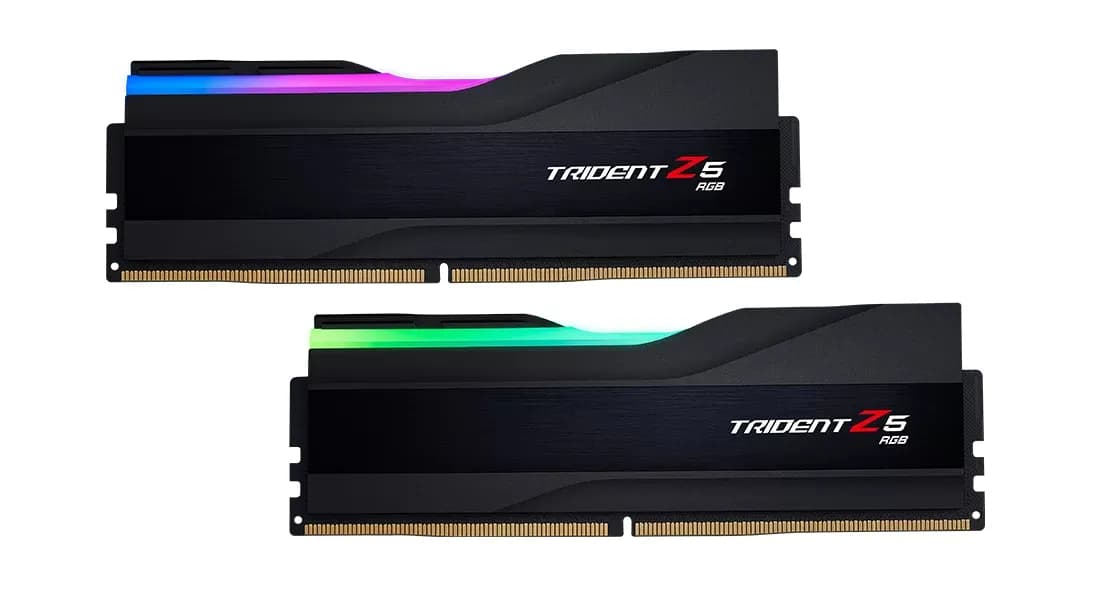 G.SKILL Trident Z5 RGB 48 Gt (2 x 24 Gt) DDR5 6000 MHz, CL40 -muisti (XMP) – G.SKILL