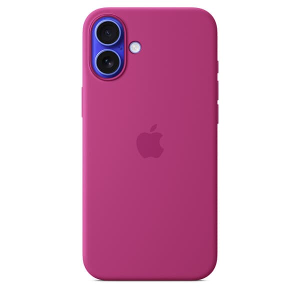 Apple iPhone 16 Plus, MagSafe -silikonikuori, Fuksia – Apple