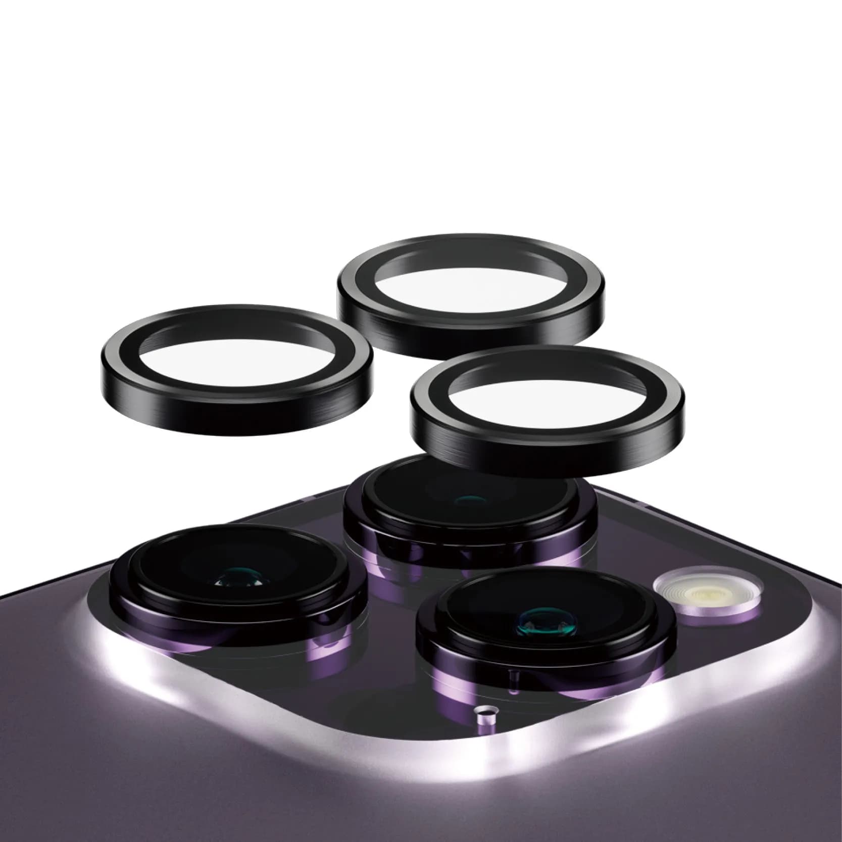 PanzerGlass Hoops, iPhone 14 Pro / 14 Pro Max -kameran linssinsuoja – Panzerglass
