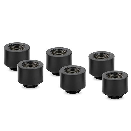 Thermal Grizzly DeltaMate Extender MF14, jatkoliitin, 14 mm, mattamusta