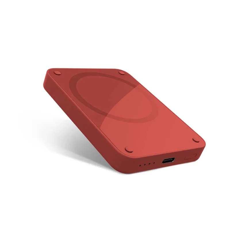 EPICO 4200mAh Magnetic Wireless Power Bank - red