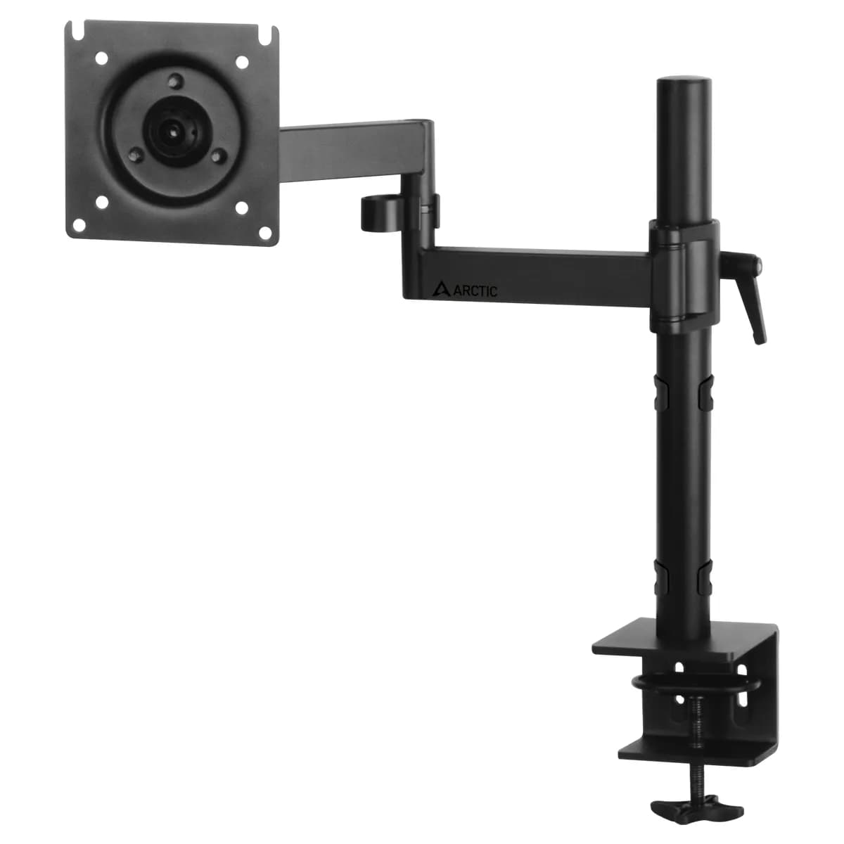 ARCTIC X1-monitorivarsi yhdelle näytölle 16-49" kaareville ultralaajakuvanäytöille täysin liikuteltava 15 kg, musta – ARCTIC
