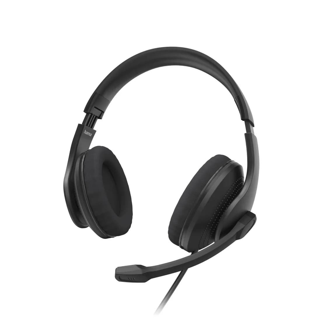 Hama PC Office Stereo V2 -kuulokemikrofoni, musta – Hama