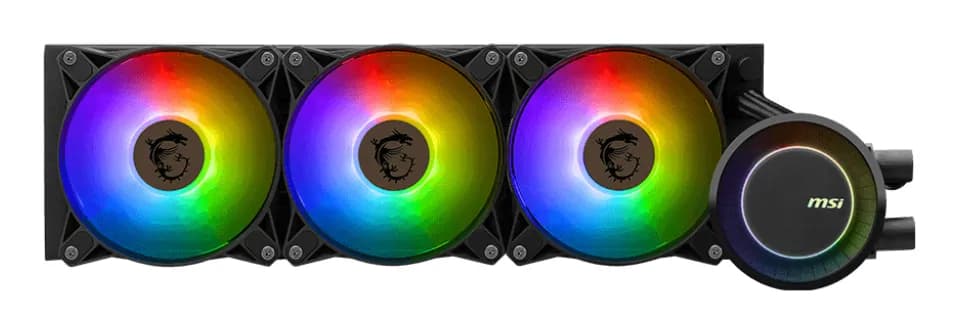 MSI MAG CORELIQUID E360 360mm ARGB -nestejäähdytin, musta – MSI